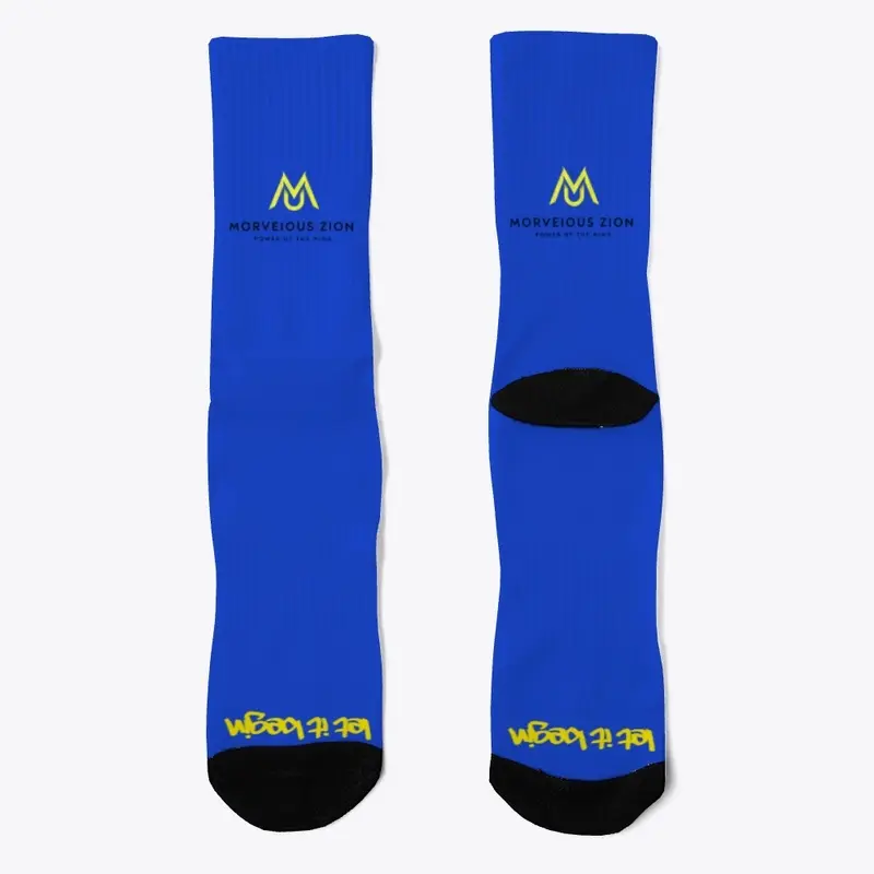 Morveious Zion Crew Socks